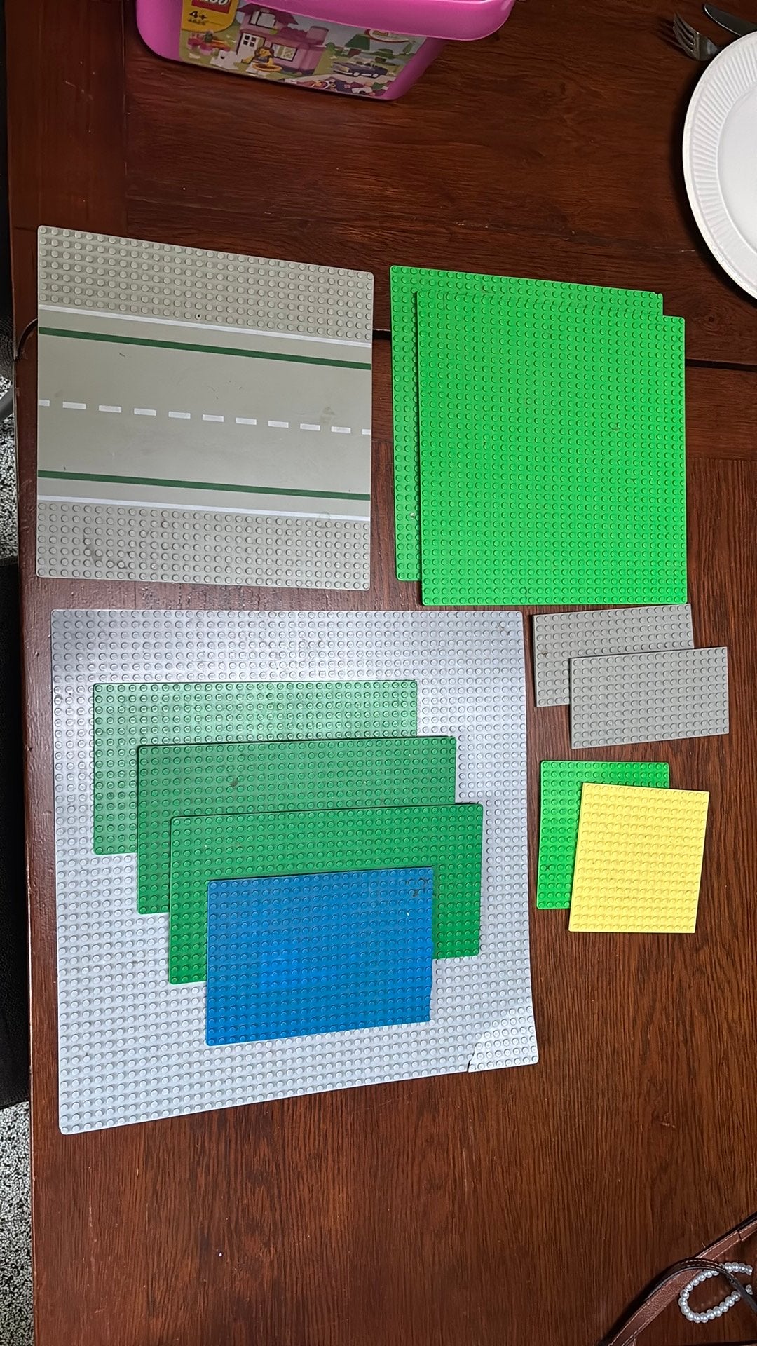 Lego bouwplaten, Ophalen, Zo goed als nieuw