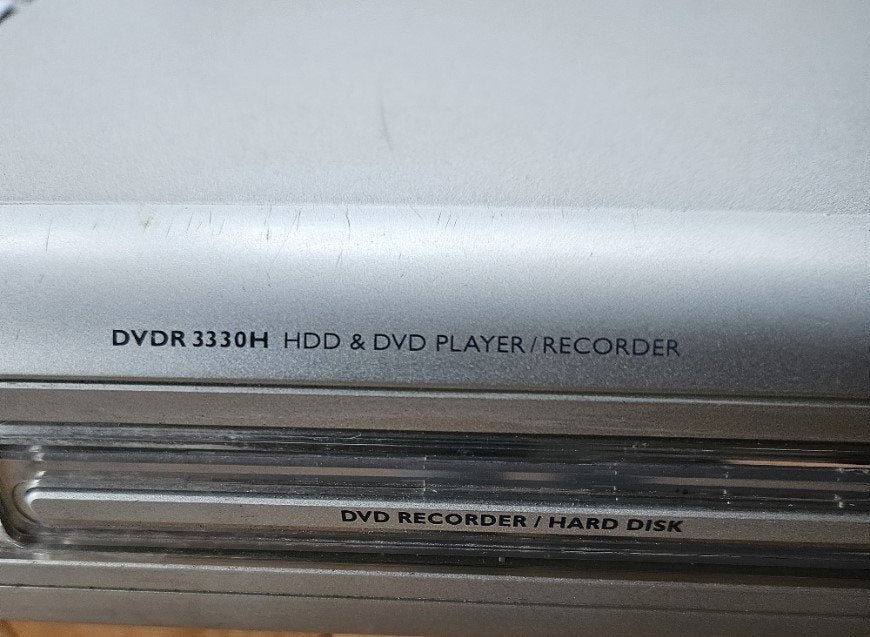Philips DVDR 3330H DVD Recorder met Harddisk, Philips, Met harddisk, Dvd-recorder, Ophalen of Verzenden