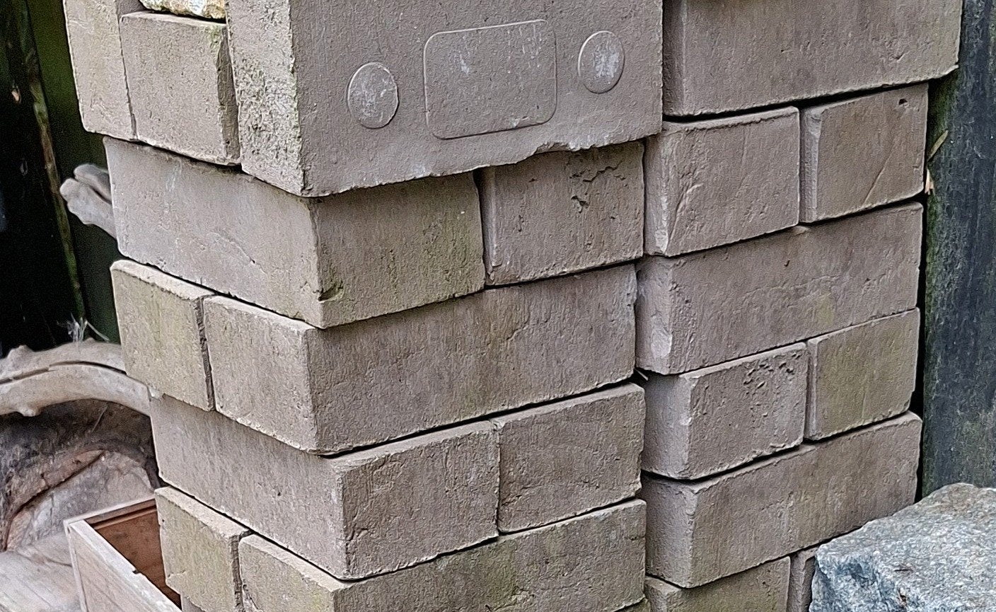 Gevelstenen, metselstenen, stenen, bouwstenen,, Ophalen, Nieuw, Bakstenen
