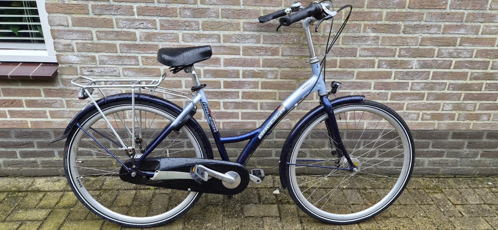 Raleigh damesfiets, Fietsen en Brommers, Gebruikt, Versnellingen, 50 tot 53 cm, Ophalen