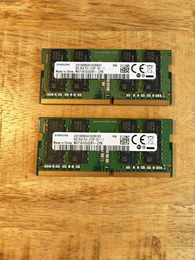 Samsung 16GB DDR4 2133MHz SO-DIMM Set (2x8GB), DDR4, Refurbished, Ophalen of Verzenden, Info@samsung.nl
