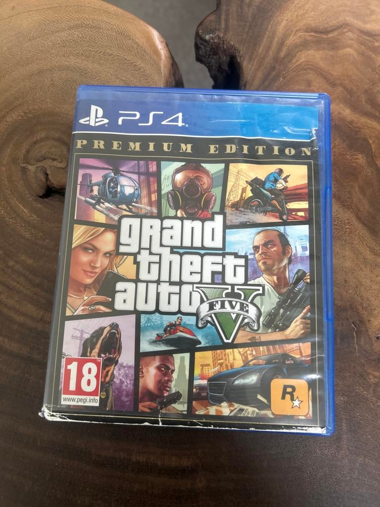 Grand Theft Auto V (GTA 5) Premium Edition PS4, Avontuur en Actie, Online, Vanaf 18 jaar, Ophalen of Verzenden