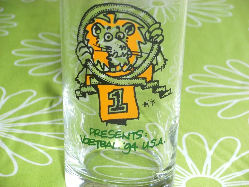 Glas Wereldkampioenschap USA WK 1994, Verzamelen, Sportartikelen en Voetbal, Zo goed als nieuw, Overige typen, Buitenlandse clubs