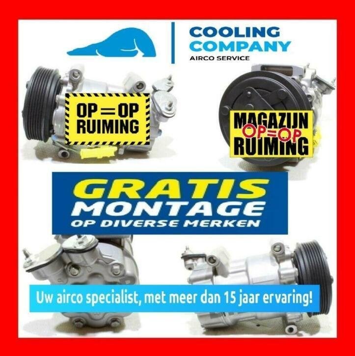 Aircopomp airco compressor Citroen xsara c4 PEUGEOT renault, Ophalen of Verzenden