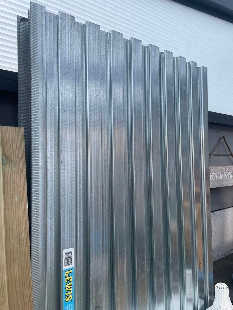Zwaluwstaart platen 200x 63cm, Doe-het-zelf en Verbouw, Ophalen, Zo goed als nieuw, Overige typen