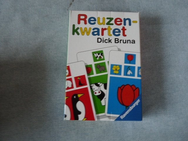  Nijntje reuzenkwartet Nieuw, Verzamelen, Speelkaarten, Jokers en Kwartetten, Ophalen of Verzenden, Nieuw, Kwartet(ten)