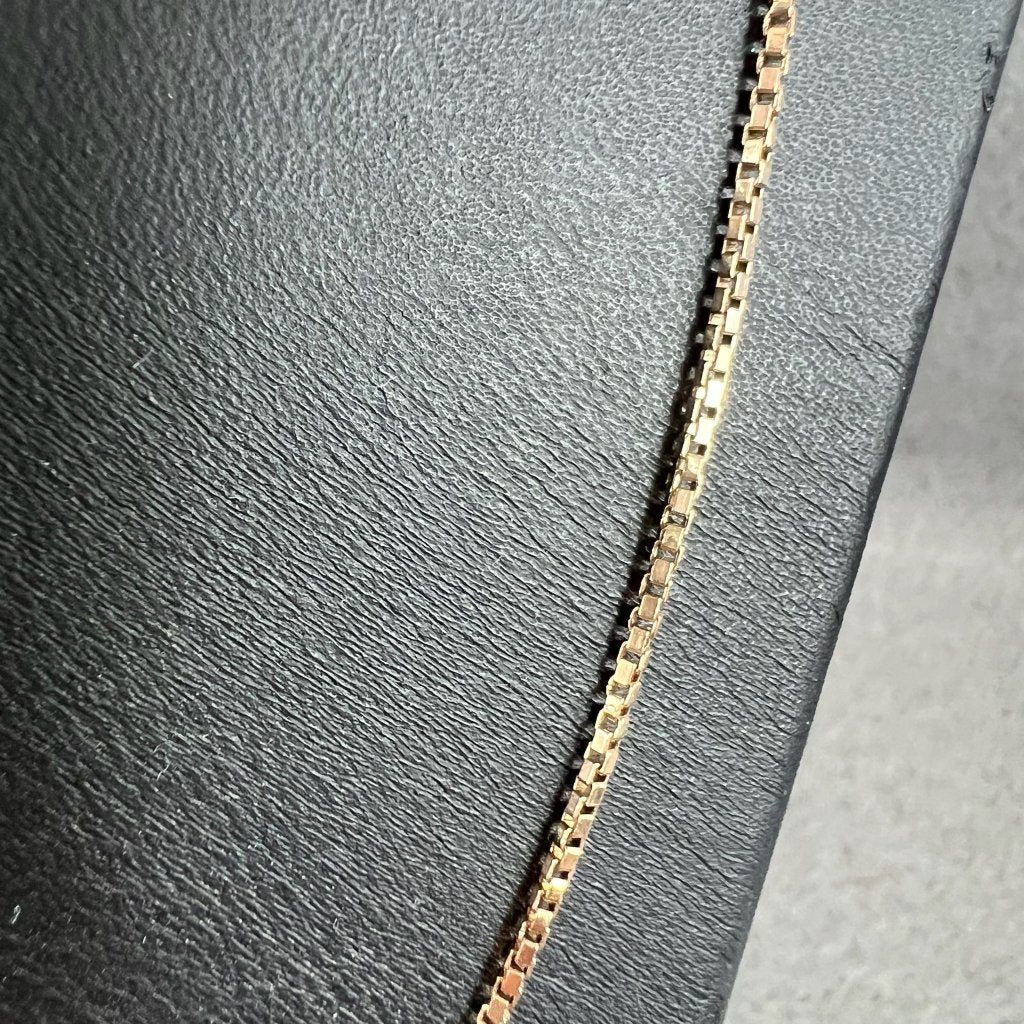Gouden Ketting | 8k | 3,32g | venetiaan | 52cm | 411903, Sieraden, Tassen en Uiterlijk, Kettingen, Ophalen of Verzenden, Gebruikt