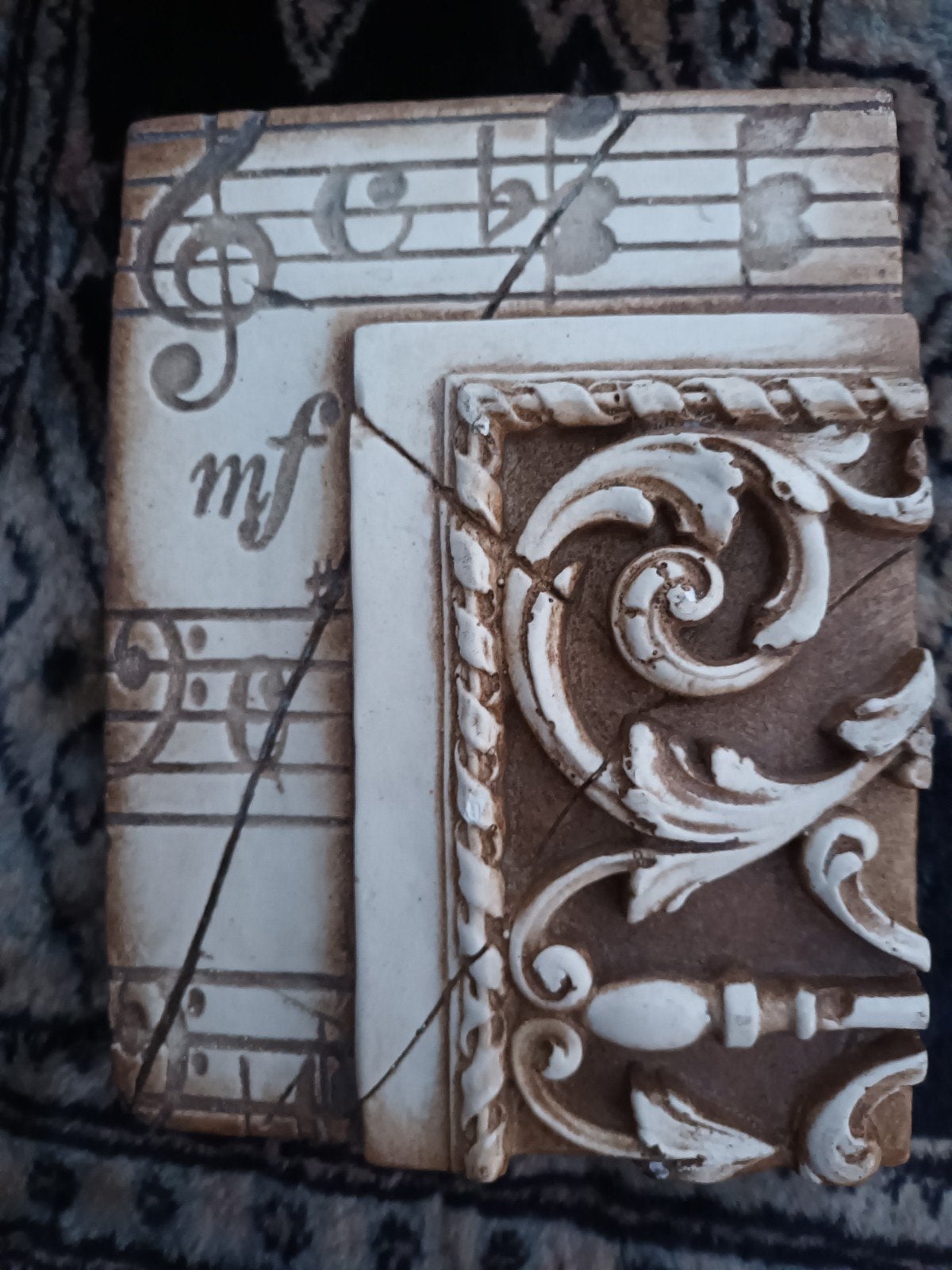 Sid Dickens Memory Block T-04 Music with Moulding, Gebruikt, Meerkleurig, Ophalen of Verzenden, Klassiek