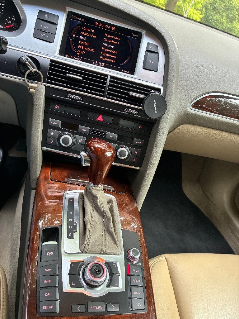 Audi A6 2.0 Tfsi 125KW AUT 2009 Zwart, Auto's, 1525 kg, Beige, 4 cilinders, 1984 cc