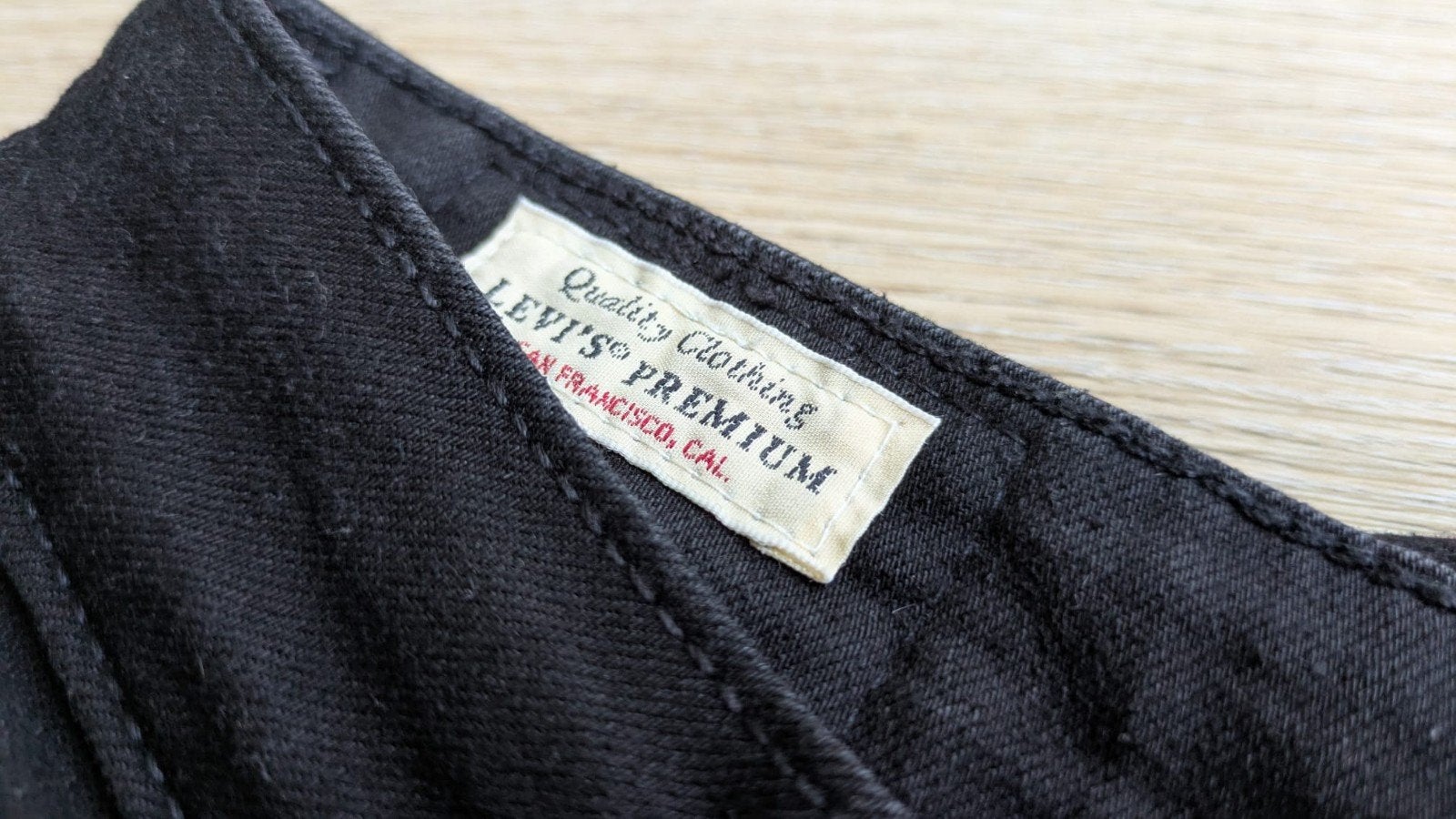 Levi's jeans, Kleding | Dames, Zwart, Overige jeansmaten, Ophalen of Verzenden, Gedragen