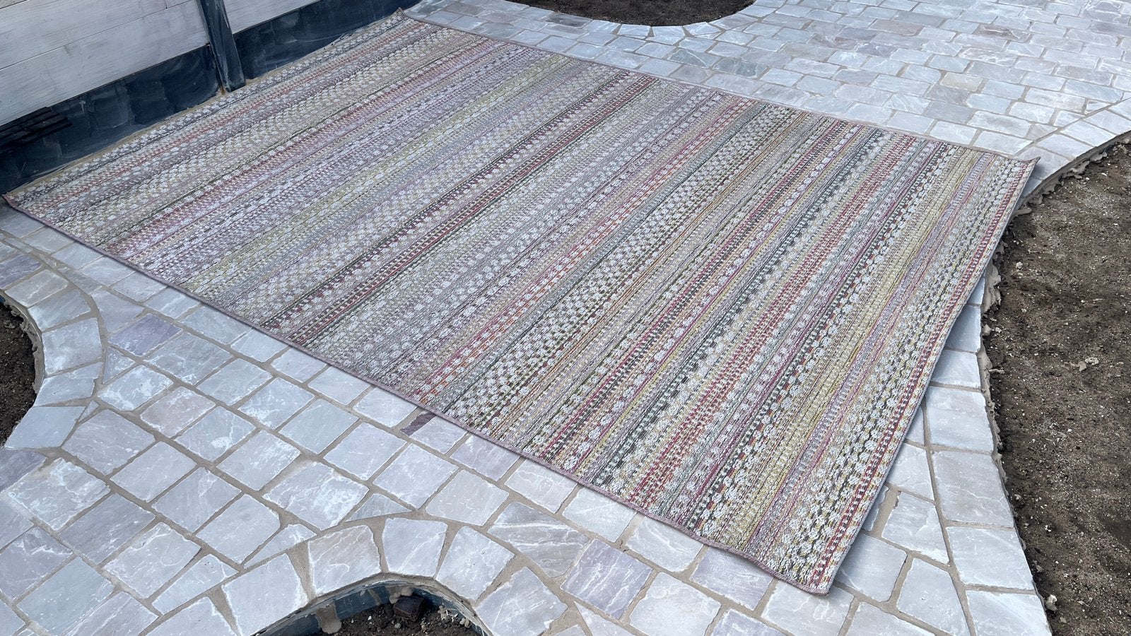 Groot Buitenkleed 200x290 cm van Duits kwaliteitsmerk, Tuin en Terras, Ophalen, Zo goed als nieuw