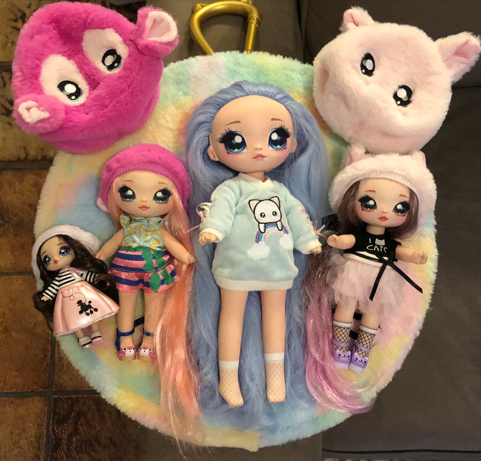 Na! Na! Na! Surprise Poppen Set met Accessoires zgan, Ophalen of Verzenden, Zo goed als nieuw, Overige typen
