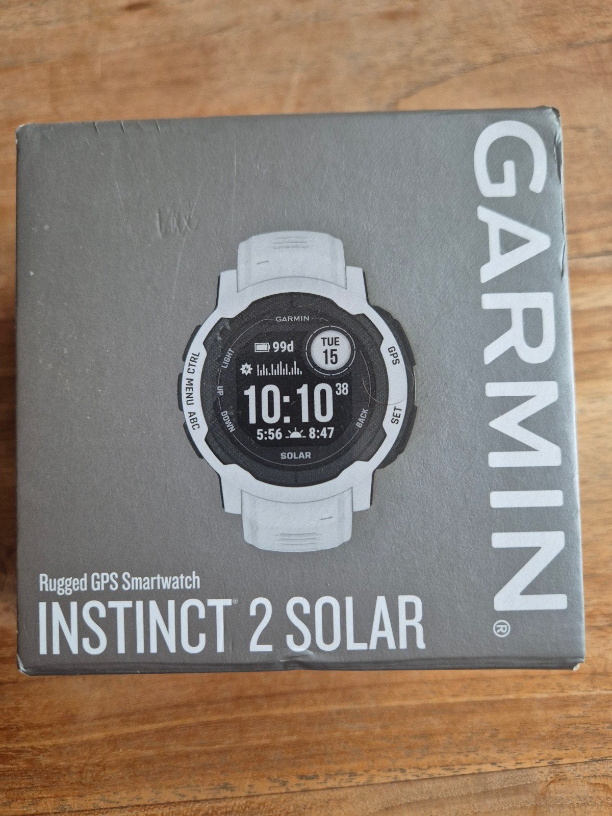 Garmin Instinct 2 Solar Rugged GPS Smartwatch, GPS, Garmin, Ophalen of Verzenden, Zo goed als nieuw