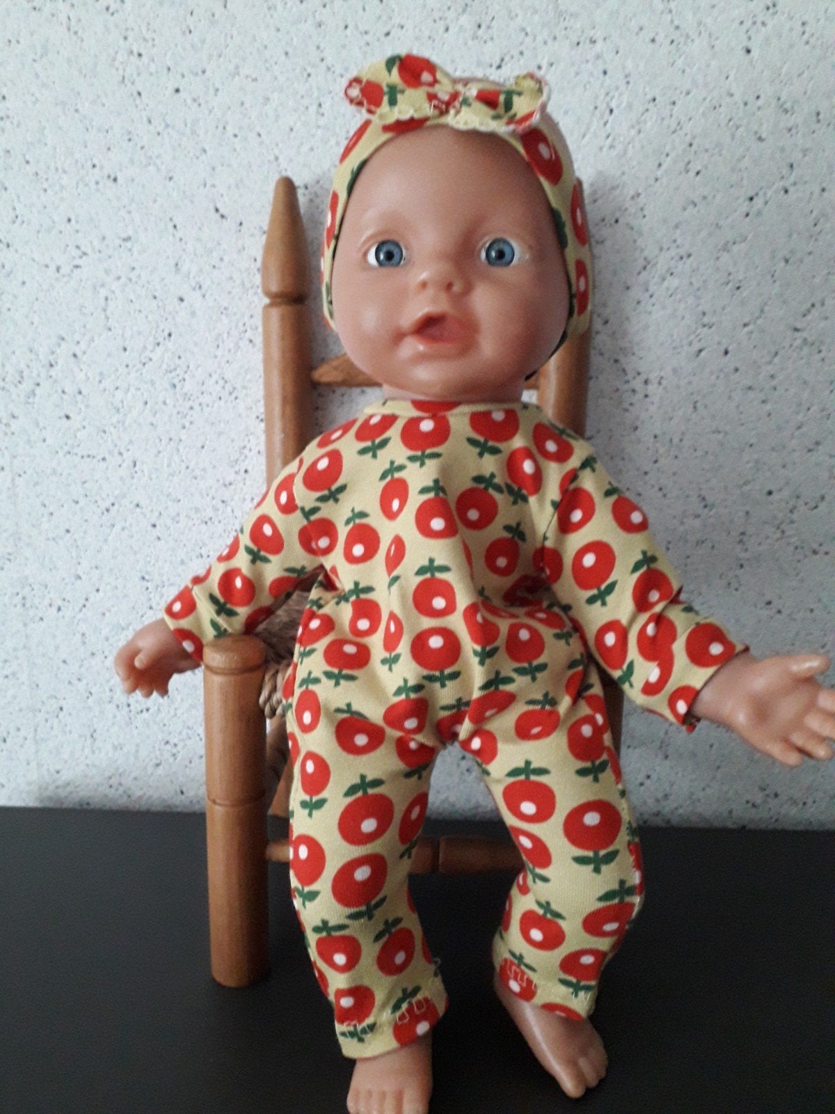 Poppenkleertjes babypop 30/32 cm, Verzenden, Nieuw, Babypop