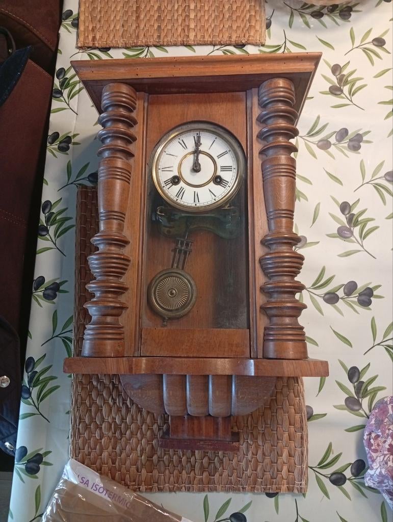 Antieke Wandklok Originele Kienzle, Ophalen of Verzenden