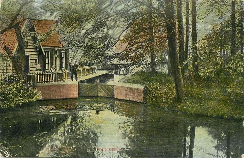 380-014-031 Overveen, Verzenden, Voor 1920, Noord-Holland