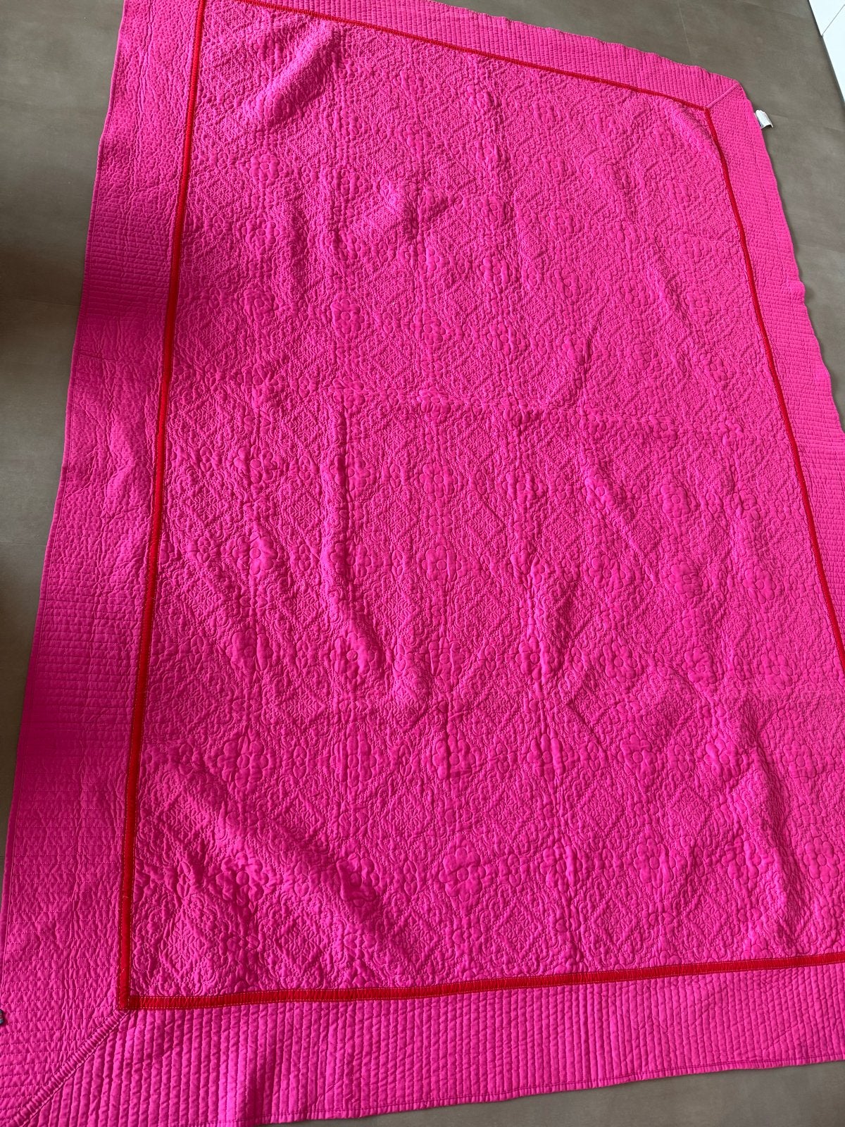Sprei Lief!, Dubbelzijdig, Ophalen of Verzenden, Zo goed als nieuw, Roze