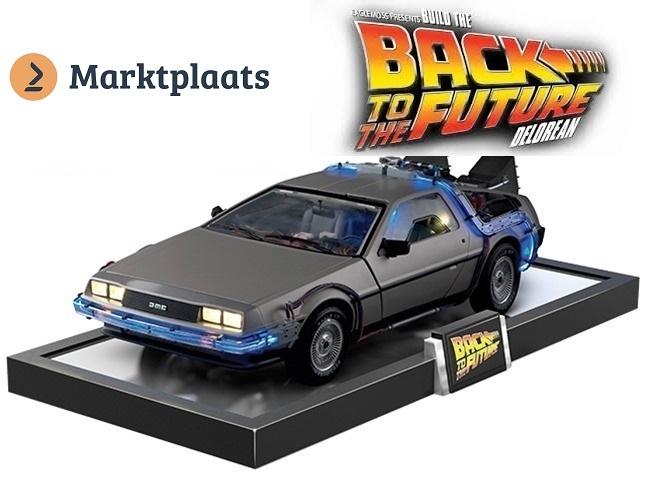 Eaglemoss Back to the Future DeLorean bouwpakket 1:8, Overige merken, Auto, Verzenden, Groter dan 1:32