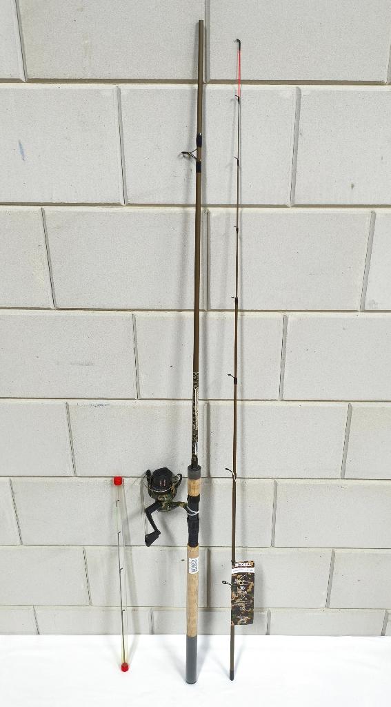 Set Mitchell Camo II Picker Hengel 2,70 M 10-50 G + Molen, Watersport en Boten, Hengelsport | Witvissen, Ophalen, Nieuw, Complete set