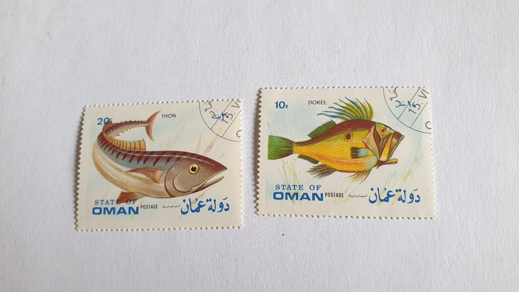 0970 oman vissen, Verzenden, Midden-Oosten