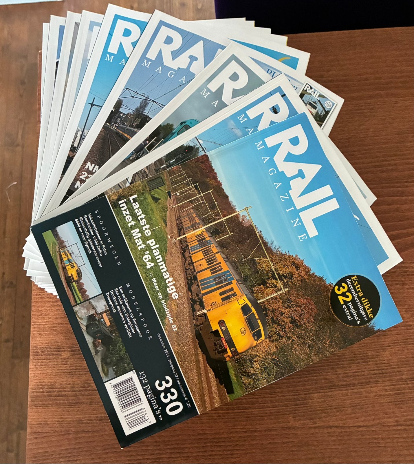 Rail Magazine Collectie 2012-2015 - 30 nummers, Ophalen of Verzenden, Gelezen, Overige typen