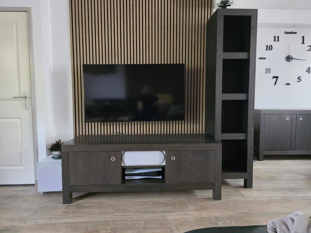 Complete huiskamerset, Huis en Inrichting, Kasten | Dressoirs, Ophalen, Gebruikt, 25 tot 50 cm, 200 cm of meer