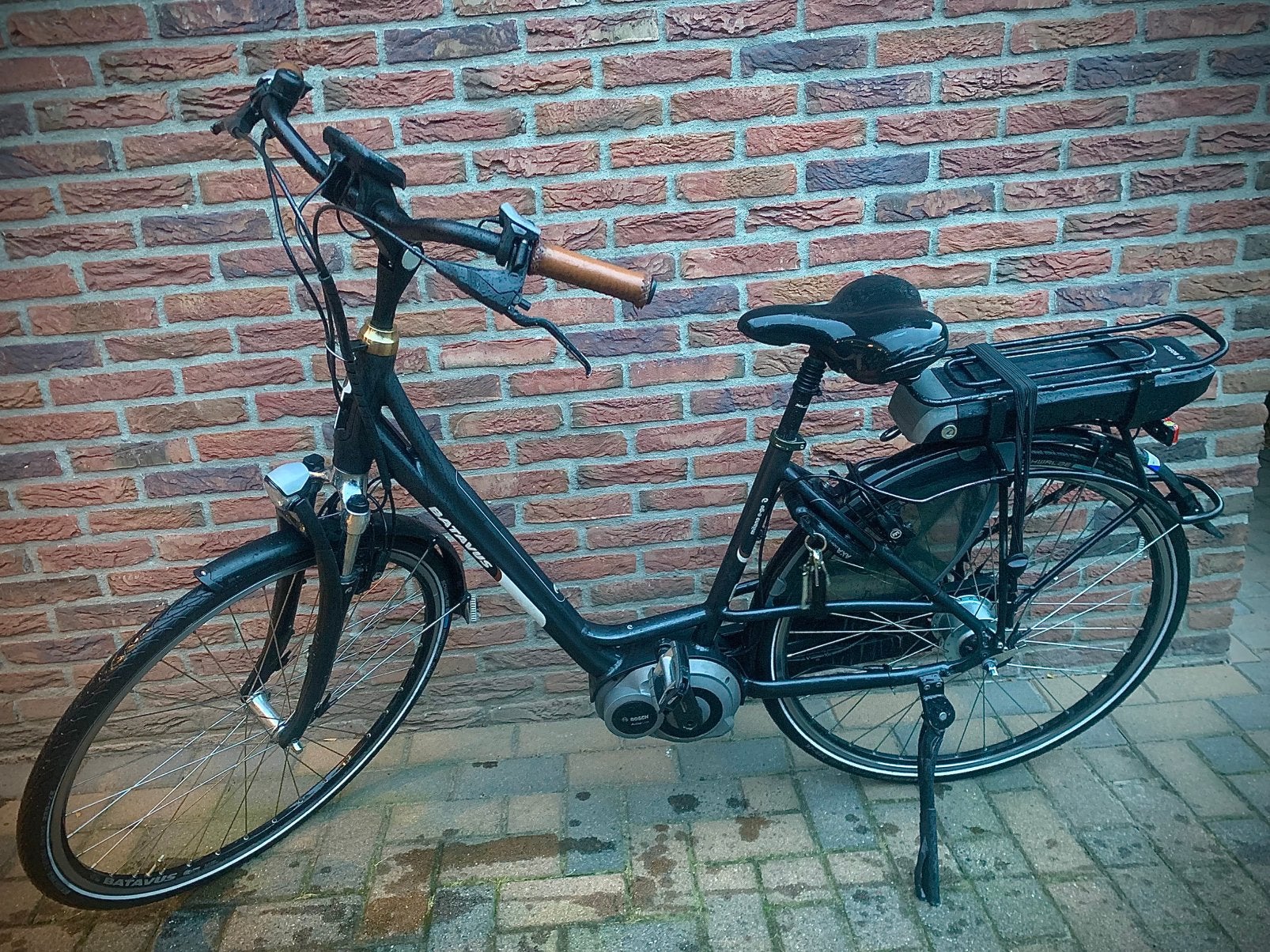 Batavus eBike Bosch Active Line 400Wh Gereviseerde Accu, Fietsen en Brommers, Ophalen, Gebruikt, Batavus, 47 tot 51 cm