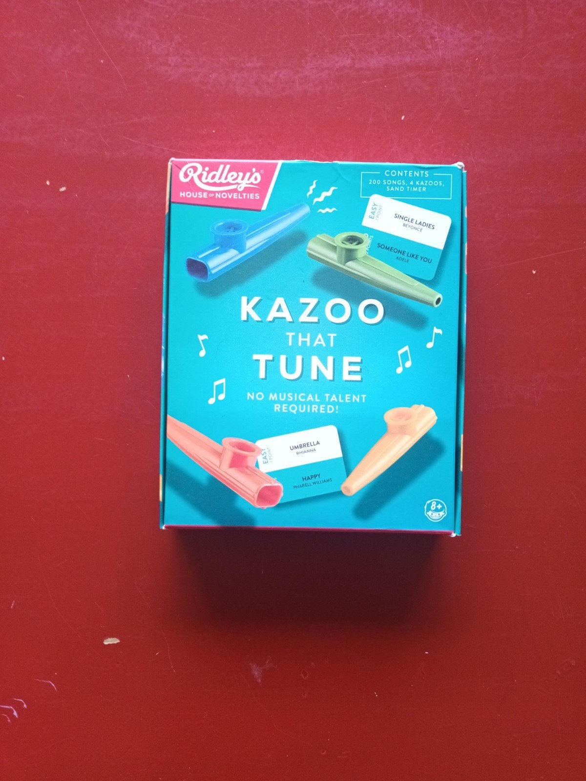 Ridley's Kazoo That Tune set - 4 kazoos en liedjes, Ophalen of Verzenden, Gebruikt, Overige soorten
