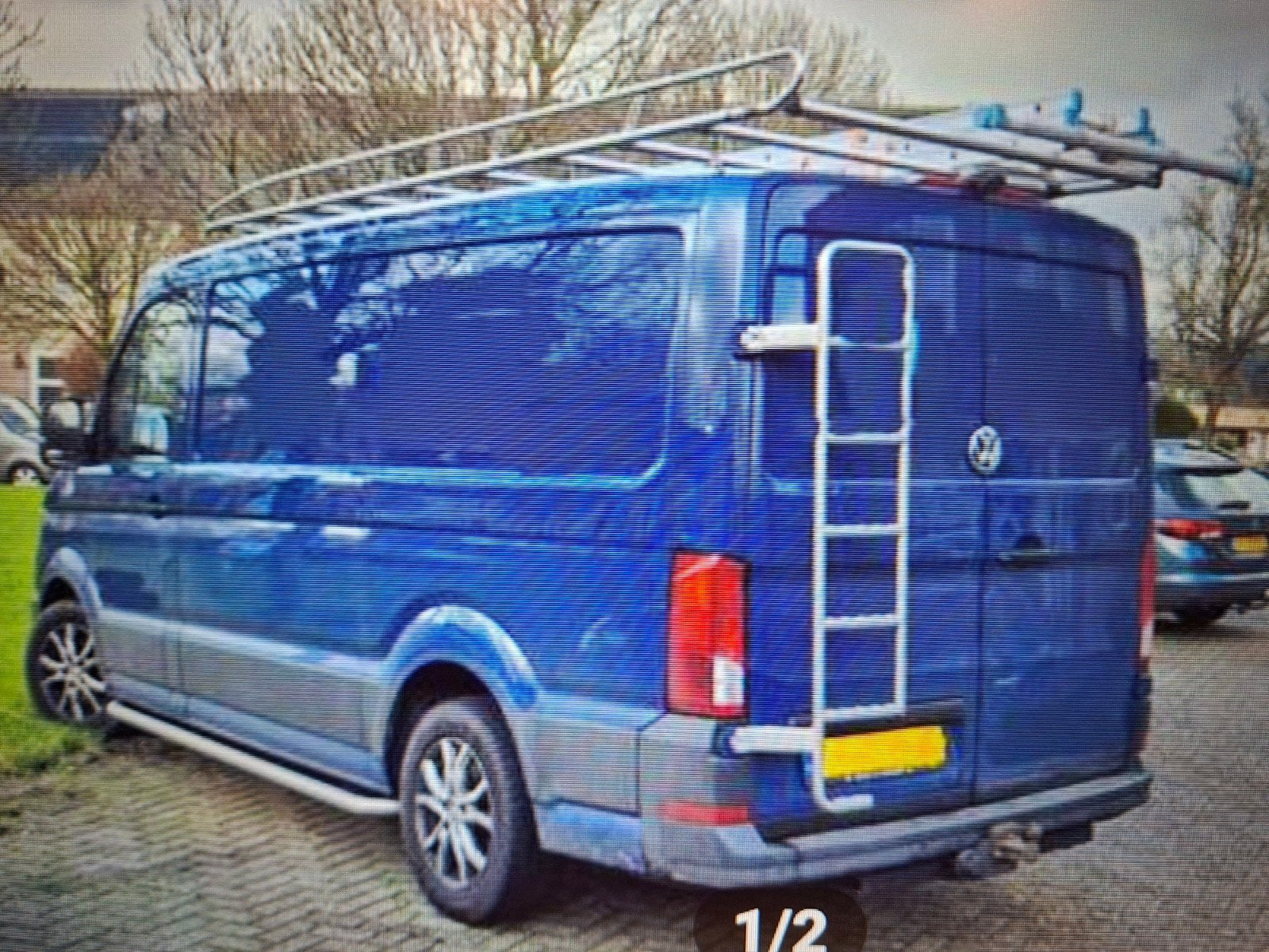 Imperiaal met ladder voor m.a.n tge VW Crafter (L2H1), Ophalen, Gebruikt
