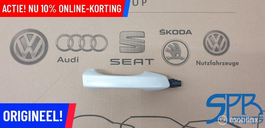 GOLF 7 LOK1 KEYLESS Deurgreep Rechtsvoor PORTIERGREEP RECHTS, Volkswagen, Nieuw, Ophalen of Verzenden, Volkswagen