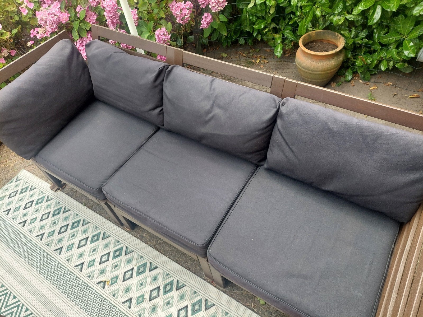 Ikea Kungso kussens (geen bankje) zwart, Ophalen