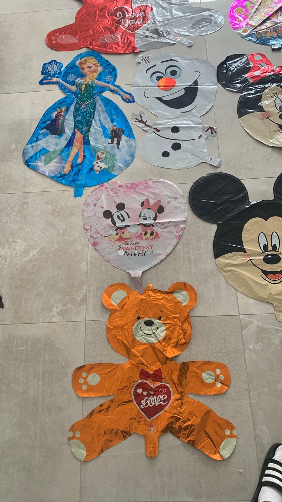 Diverse folieballonnen voor elk feestje, Ophalen of Verzenden, Gebruikt, Versiering, Verjaardag