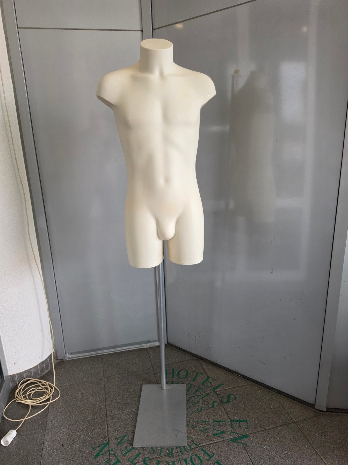 Mannelijke torso paspop met standaard, Ophalen, Onbekend, Onbekend, Onbekend