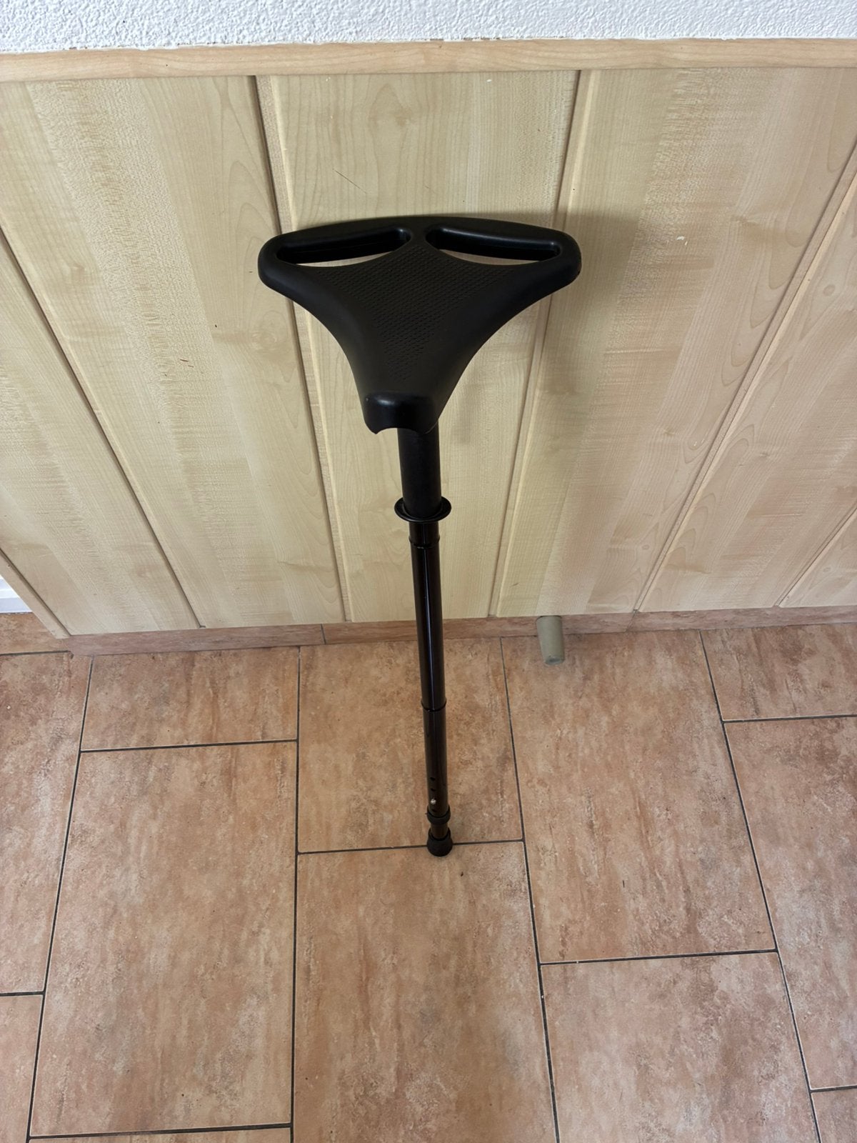 Wandelstok met zitje opvouwbaar, Ophalen of Verzenden, Opvouwbaar, Zo goed als nieuw