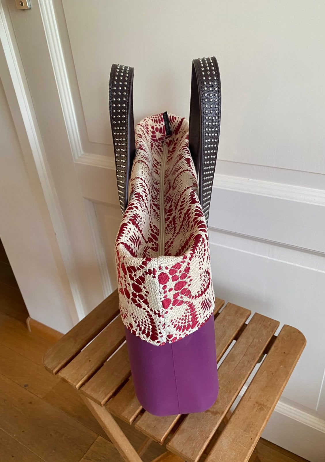 rood/beige bordo met rits voor de o-bag classic, Ophalen of Verzenden, Nieuw