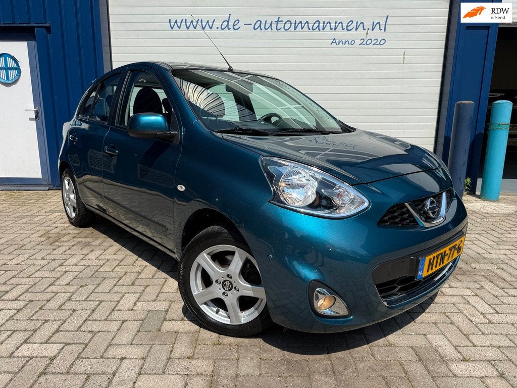 Nissan Micra 1.2 DIG-S 98pk AUTOMAAT Connect Edition / ECC /, Euro 5, Stof, Gebruikt, 1014 kg