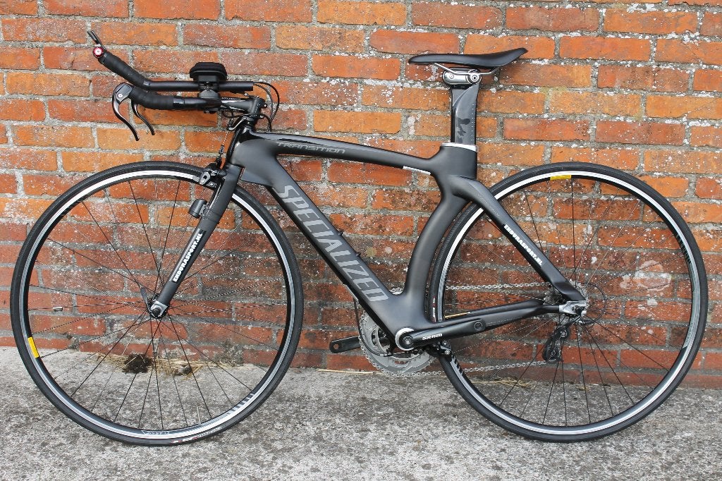 tijdritfiets / triatlonfiets, Fietsen en Brommers, Minder dan 10 versnellingen, Aluminium, Zo goed als nieuw, Ophalen