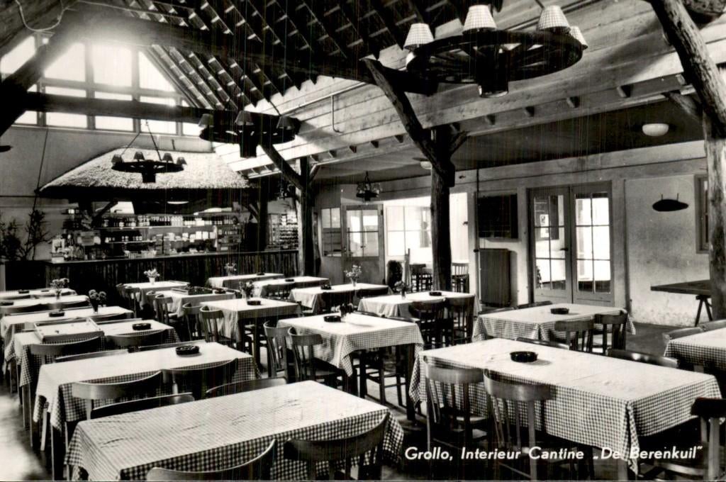 Grollo - Cantine - De Berenkuil, Ophalen of Verzenden, 1940 tot 1960, Ongelopen, Drenthe