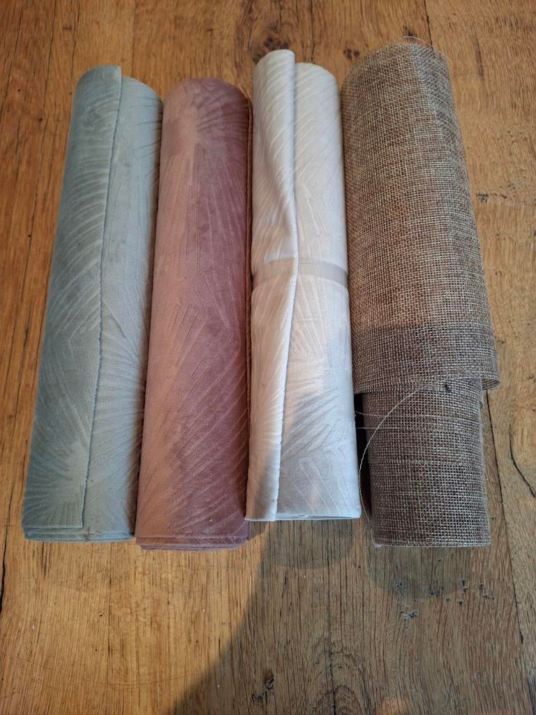 Stoffen rollen voor decoratie of hobby - Diverse kleuren, Ophalen of Verzenden