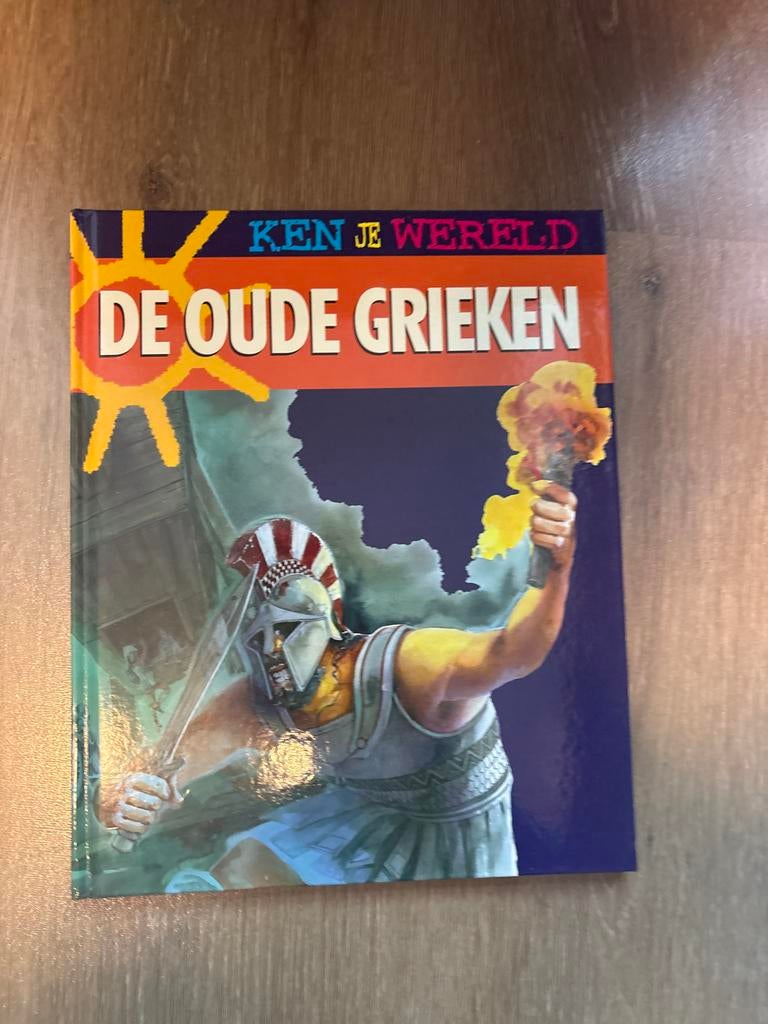 Ken Je Wereld: De Oude Grieken - Educatief Kinderboek, Boeken, Ophalen of Verzenden, 14e eeuw of eerder, Zo goed als nieuw, Europa
