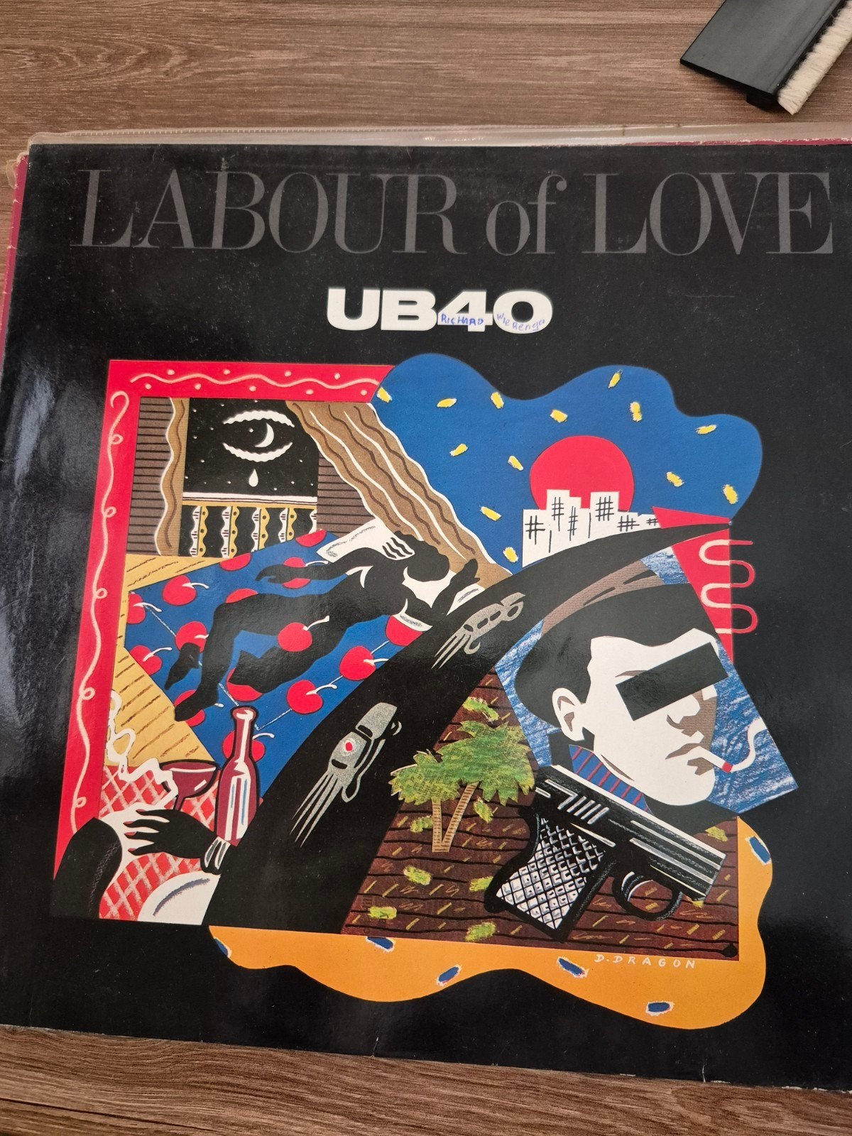 lp ub 40 labour of love, Ophalen of Verzenden, LP