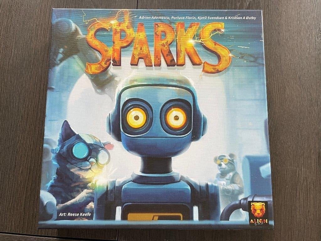 Bordspel Sparks, Een of twee spelers, Ophalen of Verzenden, Zo goed als nieuw, Aporta games