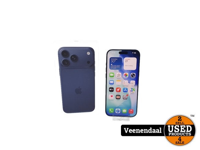 iPhone 17 Pro Max 256GB Blue Compleet ZGAN! + Garantie!, Apple, Zo goed als nieuw, Support@apple.com, One Apple Park Way
Cupertino, CA 95014
United States