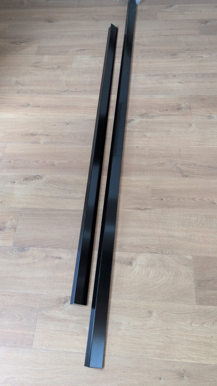 Zwarte daktrim 57x45, Ophalen, Overige materialen, Gebruikt, Zwart
