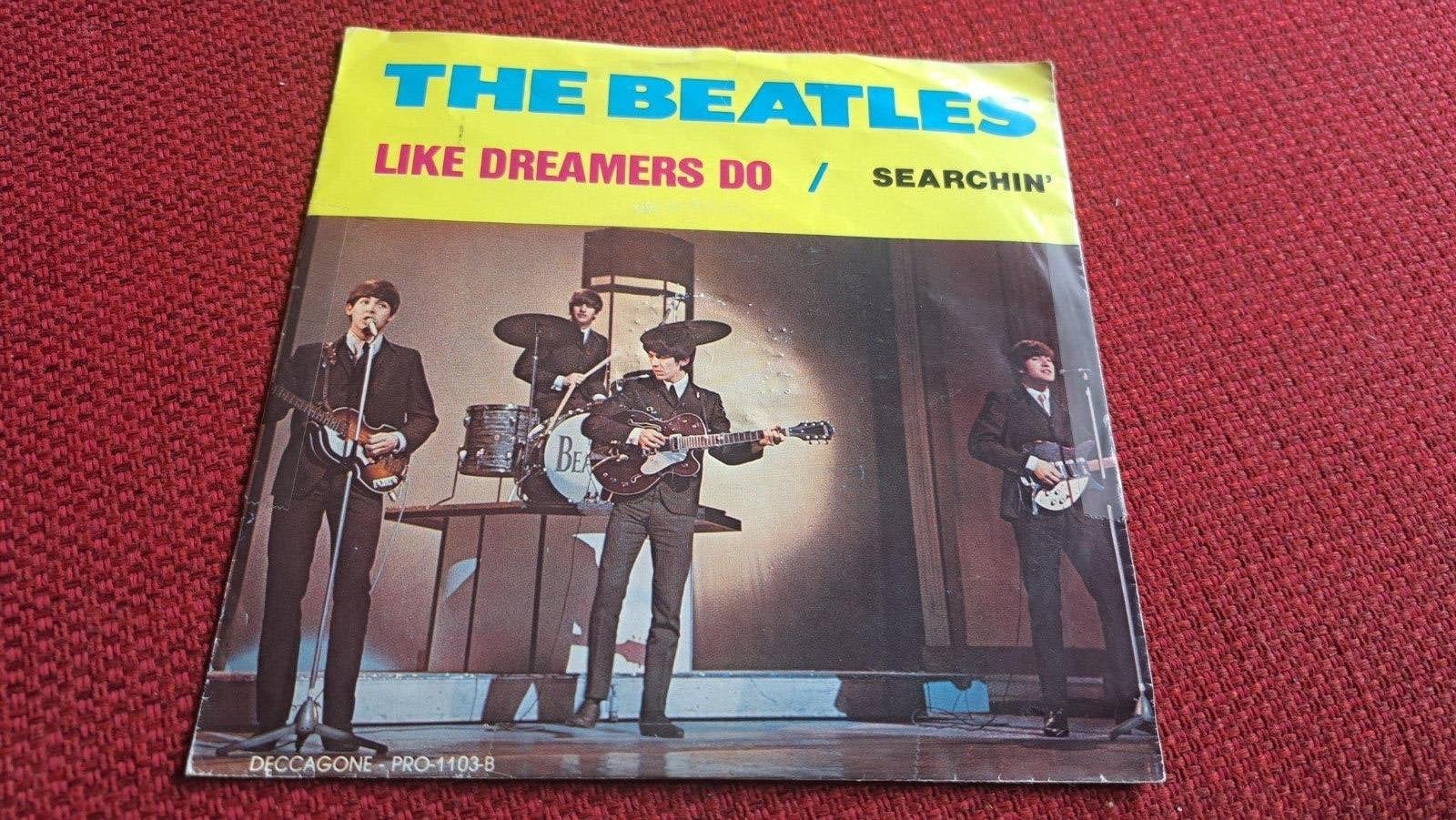 Beatles Like dreamers do / Searchin'   (Deccagone single), Ophalen of Verzenden, Gebruikt, Pop
