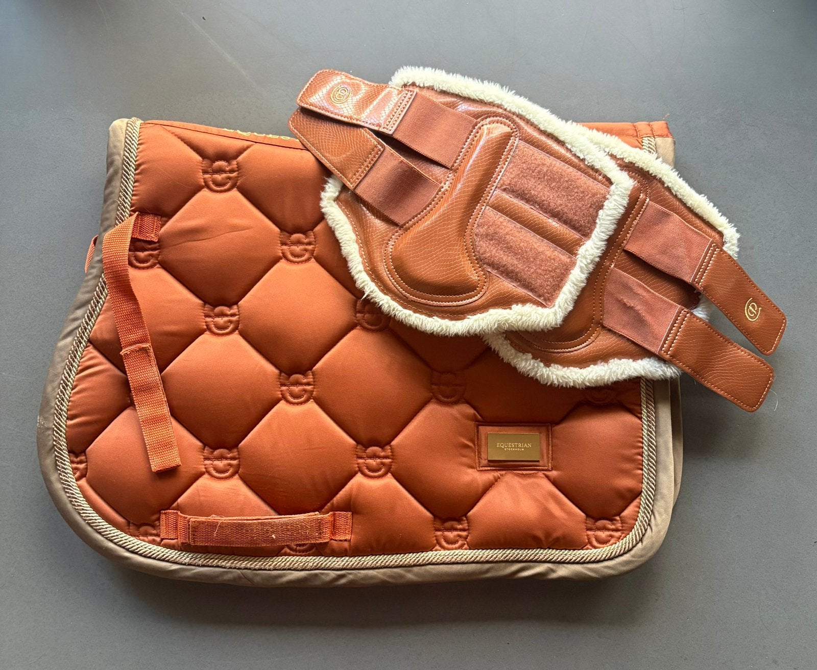 Equestrian Stockholm set, Oranje, Katoen, Ophalen of Verzenden, Zo goed als nieuw