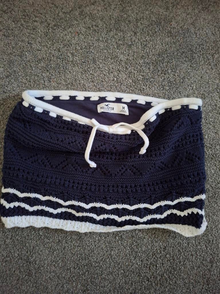 Top Hollister, Ophalen of Verzenden, Zo goed als nieuw, Maat 38/40 (M), Blauw