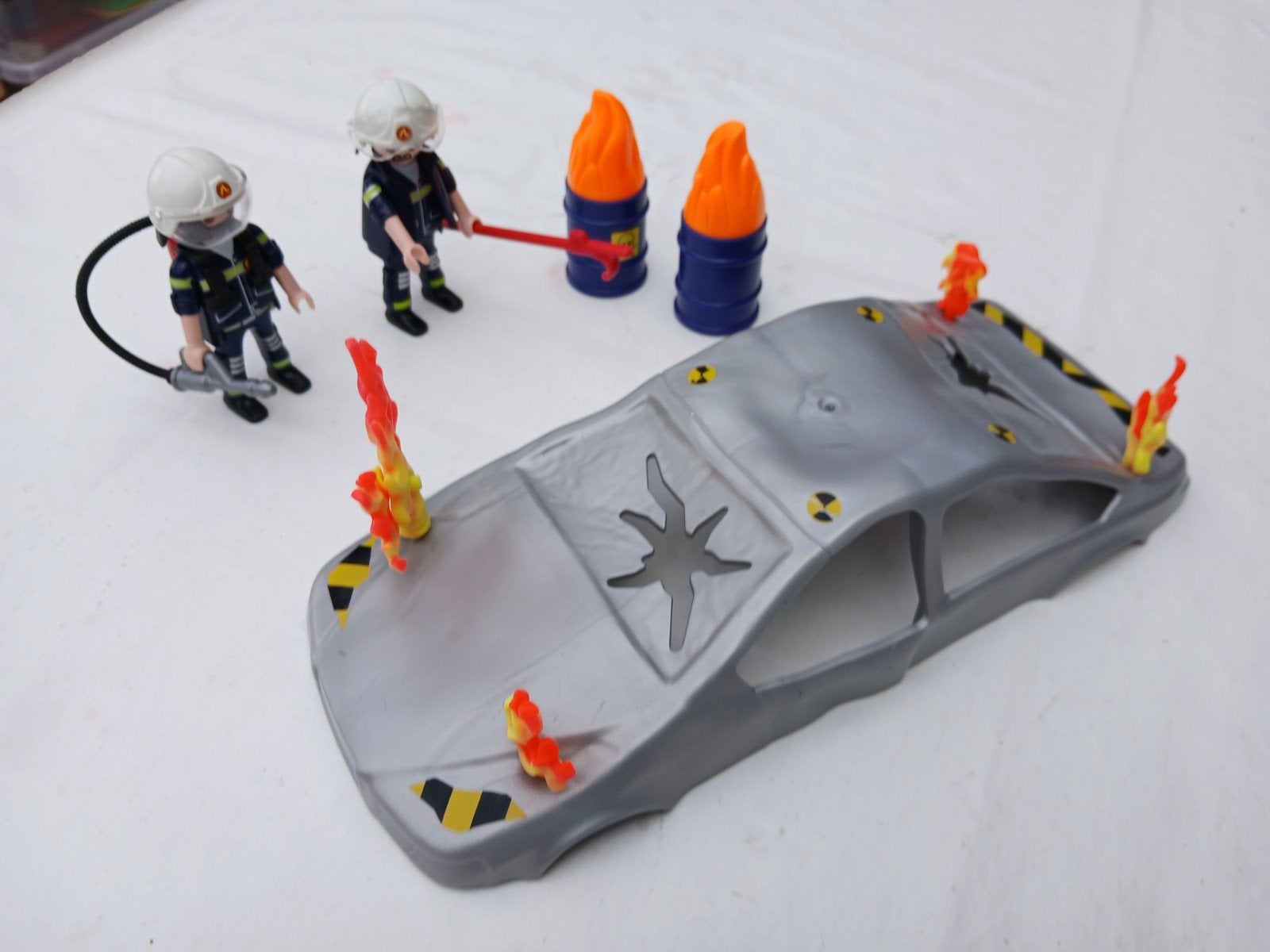 Playmobil 70907, brandweer oefening, Ophalen of Verzenden, Gebruikt