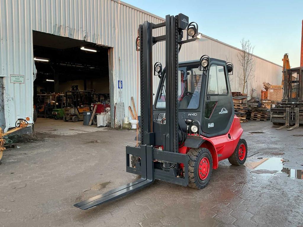 2002 Linde H40D Vorkheftruck, Zakelijke goederen, Machines en Bouw | Heftrucks en Intern transport, Diesel, Heftruck, Linde