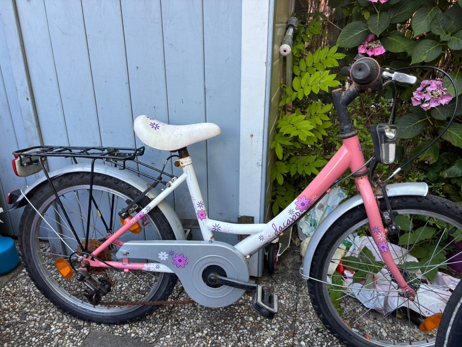 Gratis opknap kinderfiets 20 inch, Ophalen, Zo goed als nieuw, Aanhangfiets